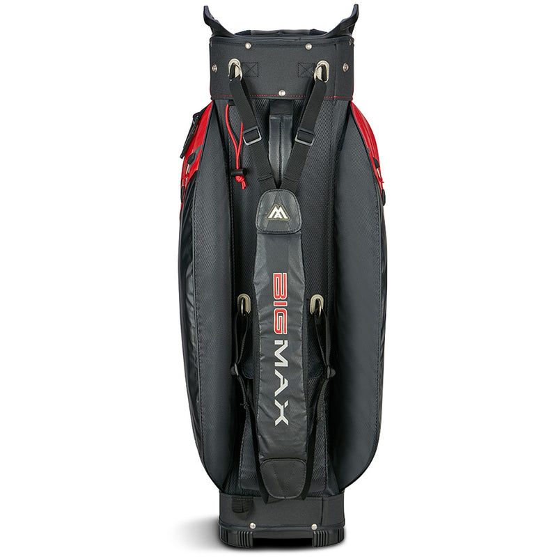 Big Max Aqua Tour 4 Waterproof Cart Bag - Red/Black