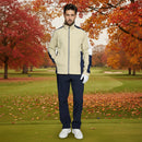 Galvin Green Arlo Waterproof Jacket - Sand/Navy/White