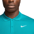 Nike Dri-FIT Victory Solid Polo Shirt - Dusty Cactus/White
