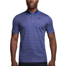 Nike Dri-FIT Victory Stripe Polo Shirt - Astronomy Blue/Mars Stone/Black