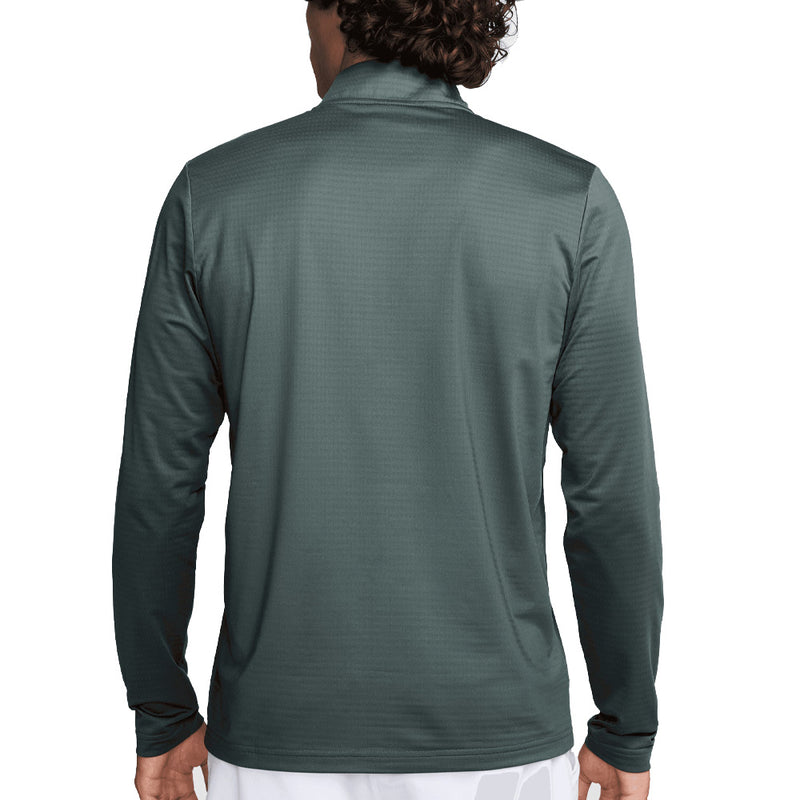 Nike Victory Dri-FIT 1/2 Zip Pullover - Vintage Green/Pale Ivory