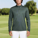 Nike Victory Dri-FIT 1/2 Zip Pullover - Vintage Green/Pale Ivory