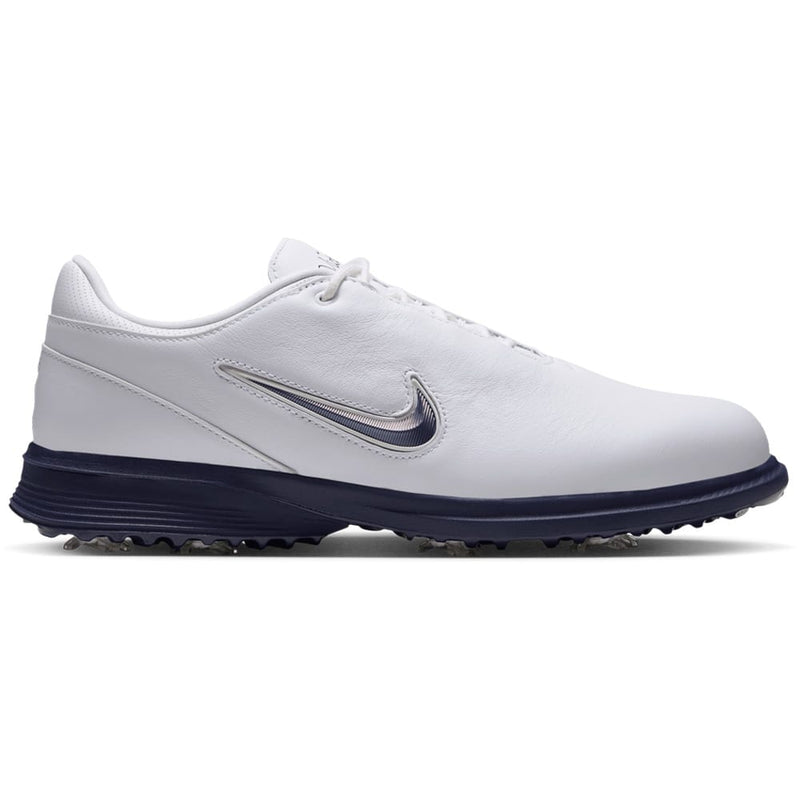 Nike Victory Tour 4 Waterproof Spiked Shoes - White/Midnight Navy