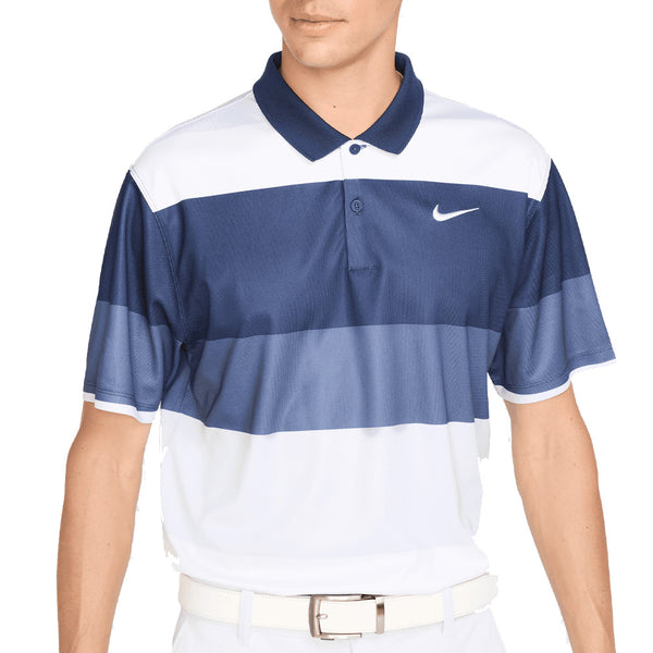 Nike Victory+ Dri-FIT Polo Shirt - Midnight Navy/White