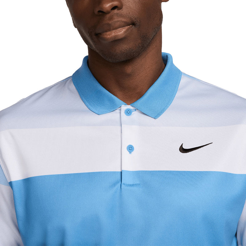 Nike Victory+ Dri-FIT Polo Shirt - Blue Beyond/Black