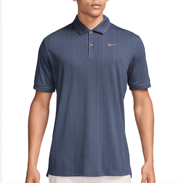Nike Victory+ Dri-FIT Polo Shirt - Diffused Blue/Plum Dust/Plum Dust
