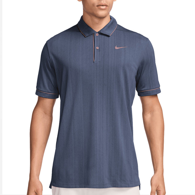 Nike Victory+ Dri-FIT Polo Shirt - Diffused Blue/Plum Dust/Plum Dust