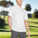 Nike Tour Men's Dri-FIT Polo Shirt - White/Black