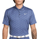 Nike Tour Men's Dri-FIT Polo Shirt - Diffused Blue/White