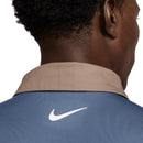 Nike Tour Men's Dri-FIT Polo Shirt - Diffused Blue/Mink Brown/White
