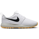 Nike Roshe Golf Premium Waterproof Spikeless Shoes - White/Black/Tangerine Tint