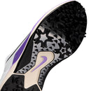 Nike Pegasus 1 G Waterproof Spiked Shoes - White/Black/Action Grape/Metallic Silver