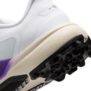 Nike Pegasus 1 G Waterproof Spiked Shoes - White/Black/Action Grape/Metallic Silver