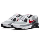 Nike Air Max 90 G Waterproof Spikeless Shoes - White/Fire Red/Light Smoke Grey