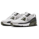 Nike Air Max 90 G Waterproof Spikeless Shoes - White/Metallic Silver/Medium Olive