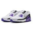 Nike Air Max 90 G Waterproof Spikeless Shoes - White/Wolf Grey/Action Grape