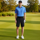 Nike Dri-Fit Velocity Solid Polo Shirt - Pacific Blue/Black