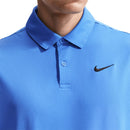 Nike Dri-Fit Velocity Solid Polo Shirt - Pacific Blue/Black