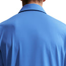 Nike Dri-Fit Velocity Solid Polo Shirt - Pacific Blue/Black