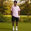 Nike Dri-Fit Velocity Solid Polo Shirt - Pink Foam/Black