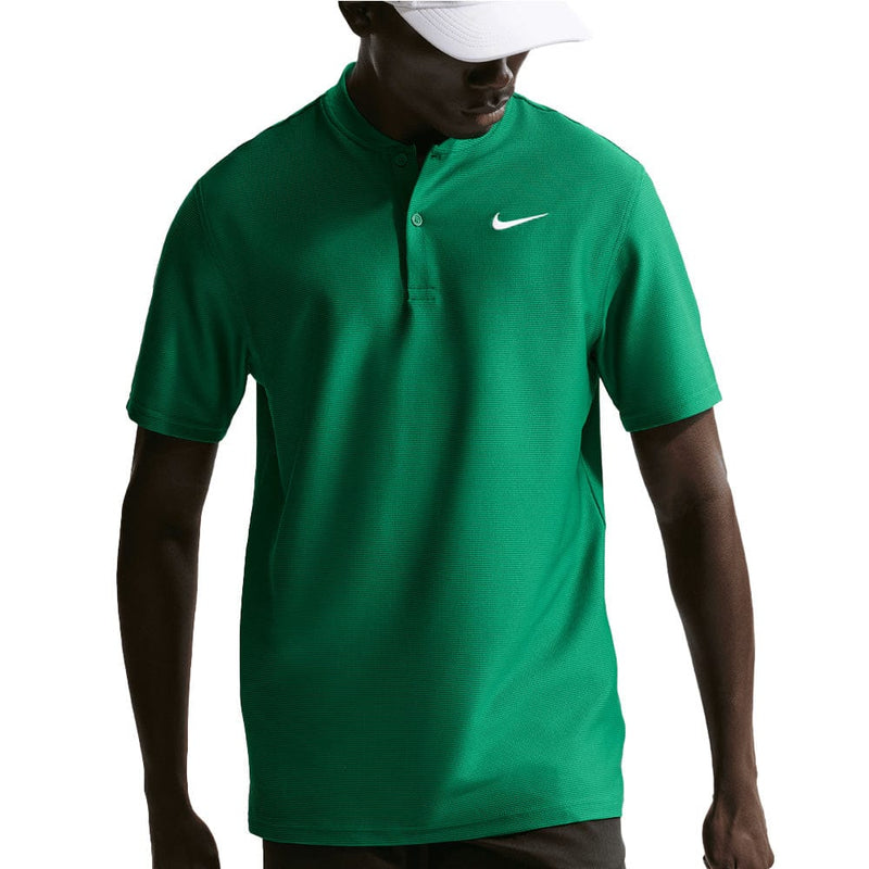 Nike Dri-Fit Velocity Blade Polo Shirt - Malachite/White