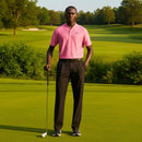 Nike Dri-Fit Velocity Blade Polo Shirt - Peony/Black