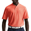 Nike Dri-Fit Velocity Blade Polo Shirt- Turf Orange/White