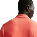 Nike Dri-Fit Velocity Blade Polo Shirt- Turf Orange/White