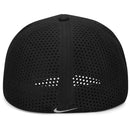 Nike Rise Dri-Fit Adv SwooshFlex Structured Golf Cap - Black/Anthracite/White