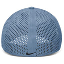 Nike Rise Dri-Fit Adv SwooshFlex Structured Golf Cap - Work Blue/Anthracite/Black
