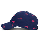 Nike Club Unstructured Golf Cap - College Navy/Hot Lava