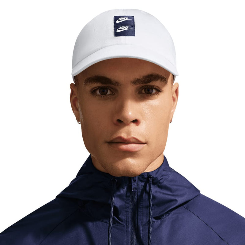 Nike Club Golf Dri-Fit Unstructured Cap - White