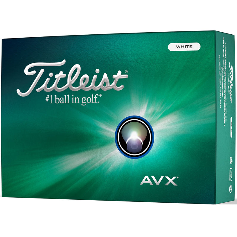 Titleist AVX Golf Balls - White - Double Dozen