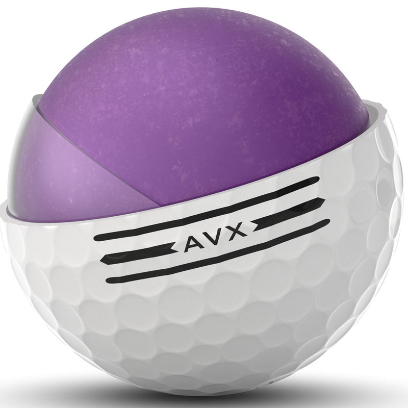 Titleist AVX Golf Balls - White - 3-Ball Sleeve