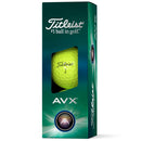 Titleist AVX Golf Balls - Yellow - Double Dozen