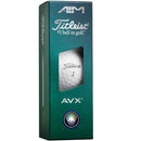 Titleist AVX AIM 360 Golf Balls - White - 12 Pack