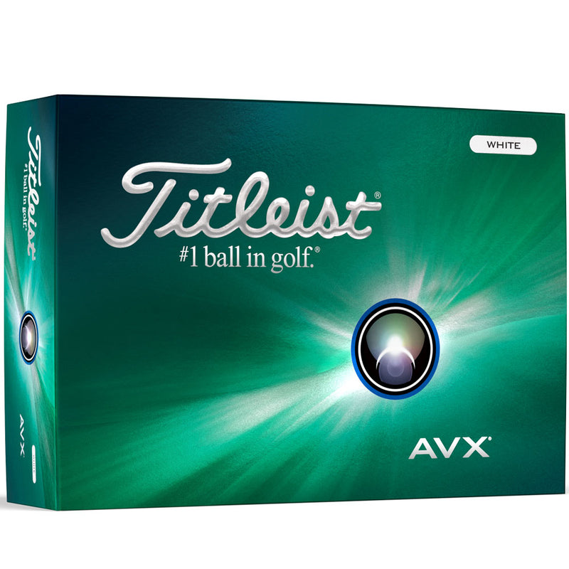 Titleist AVX Golf Balls - White - Double Dozen