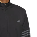 adidas 3-Stripes Half-Zip Top - Black