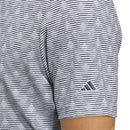 adidas Go-To Printed Stripe Polo Shirt - Wonder Blue/Collegiate Navy