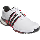 adidas Tour360 Spikeless Waterproof Shoes - White/Core Black/Lucid Red