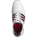 adidas Tour360 Spikeless Waterproof Shoes - White/Core Black/Lucid Red
