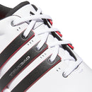 adidas Tour360 Spikeless Waterproof Shoes - White/Core Black/Lucid Red