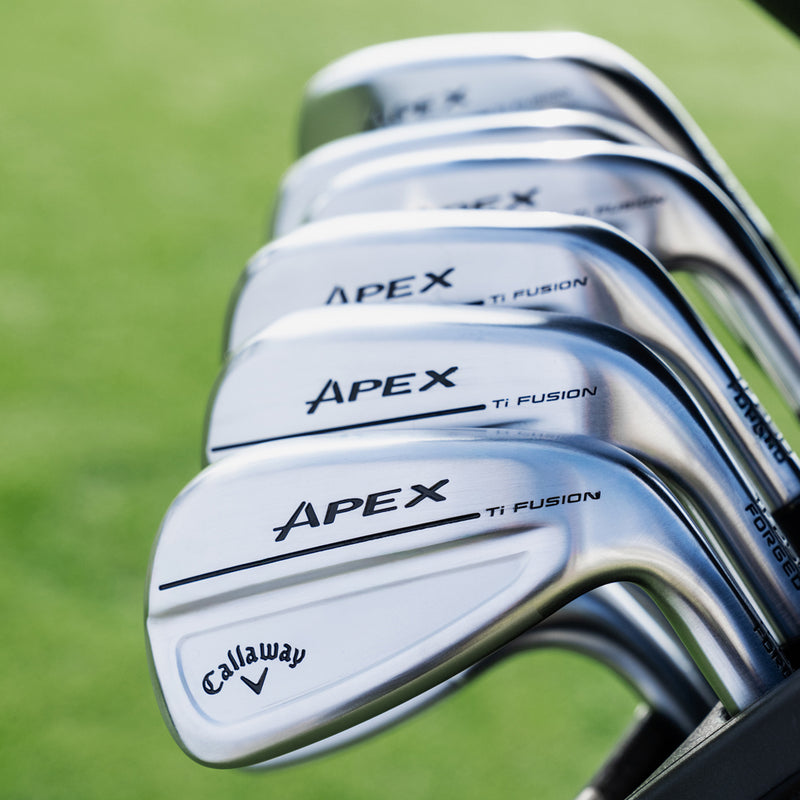Callaway Apex Ti Fusion 250 Chrome Plated Irons - Graphite