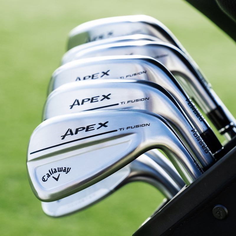 Callaway Apex Ti Fusion 250 Chrome Plated Irons - Graphite