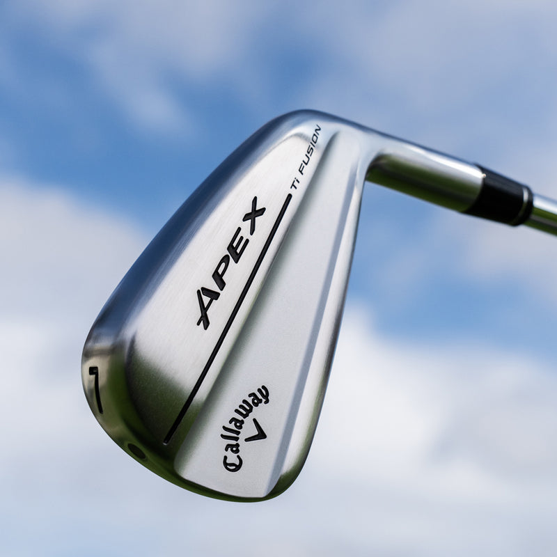 Callaway Apex Ti Fusion Chrome Plated Irons - Steel