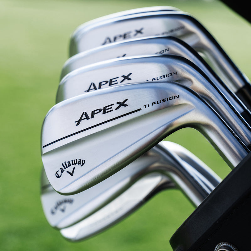 Callaway Apex Ti Fusion Chrome Plated Irons - Steel