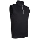 Glenmuir Applecross 1/4 Zip Gilet - Black/White
