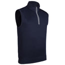 Glenmuir Applecross 1/4 Zip Gilet - Navy/White
