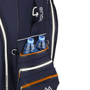 Big Max Aqua Tour 3 Waterproof Cart Bag - Steel/Blue Black/Orange
