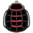 Big Max Aqua Tour 3 Waterproof Cart Bag - Storm/Silver/Red